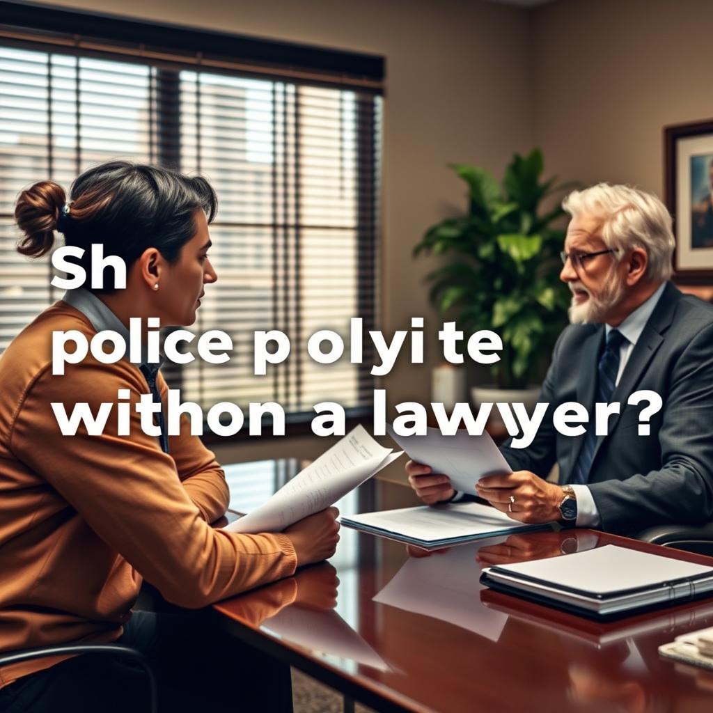 Should I talk to police without a lawyer in Virginia